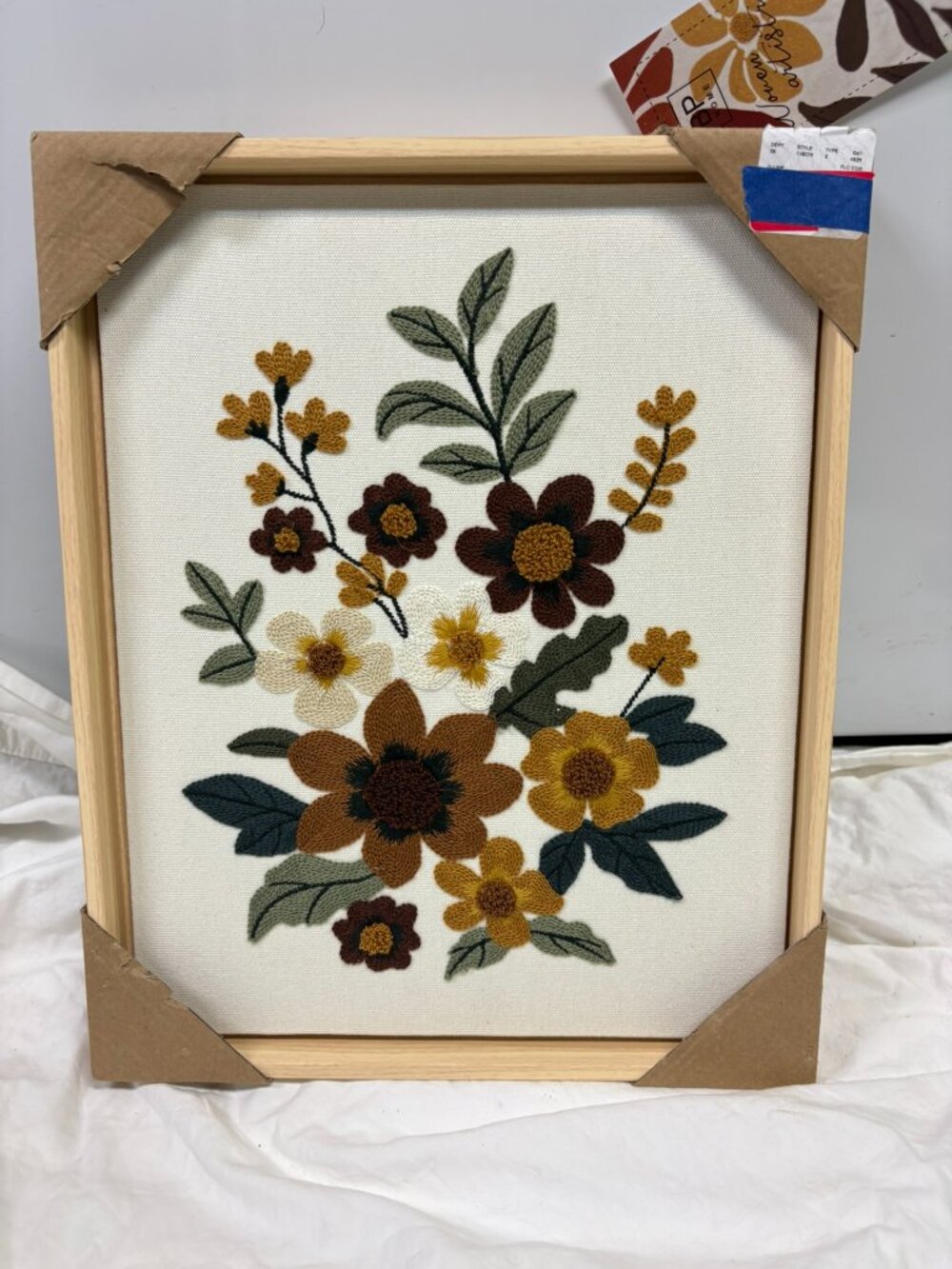 bp home wall art flowers NWT
